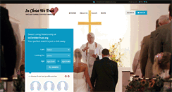 Desktop Screenshot of inchristwetrust.org